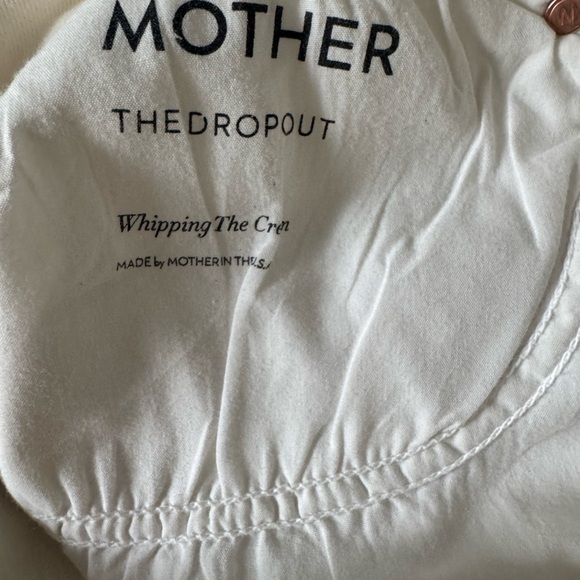 Mother Denim Off White Jeans High Waisted Looker 25 Whipping the Cream - Picture 10 of 15